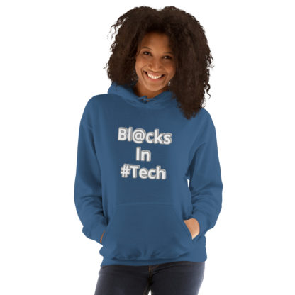 Bl@cks In #Tech Hoodie (Unisex) - Image 7