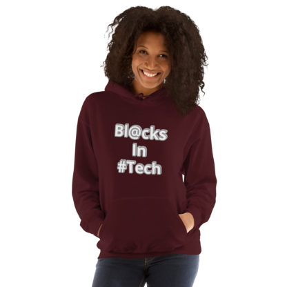 Bl@cks In #Tech Hoodie (Unisex) - Image 3