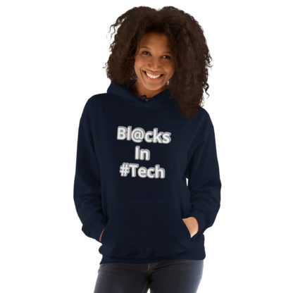 Bl@cks In #Tech Hoodie (Unisex) - Image 2