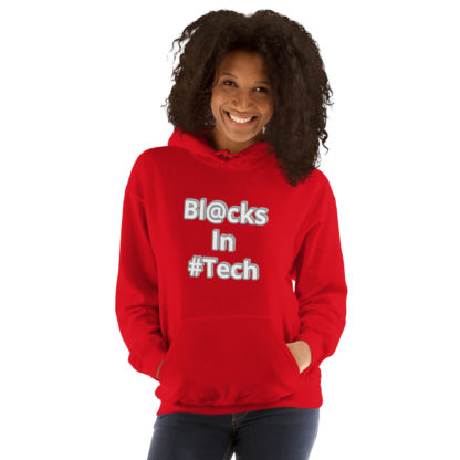 Bl@cks In #Tech Hoodie (Unisex) - Image 4