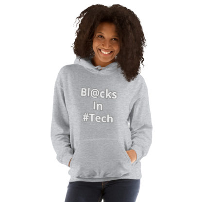 Bl@cks In #Tech Hoodie (Unisex) - Image 10